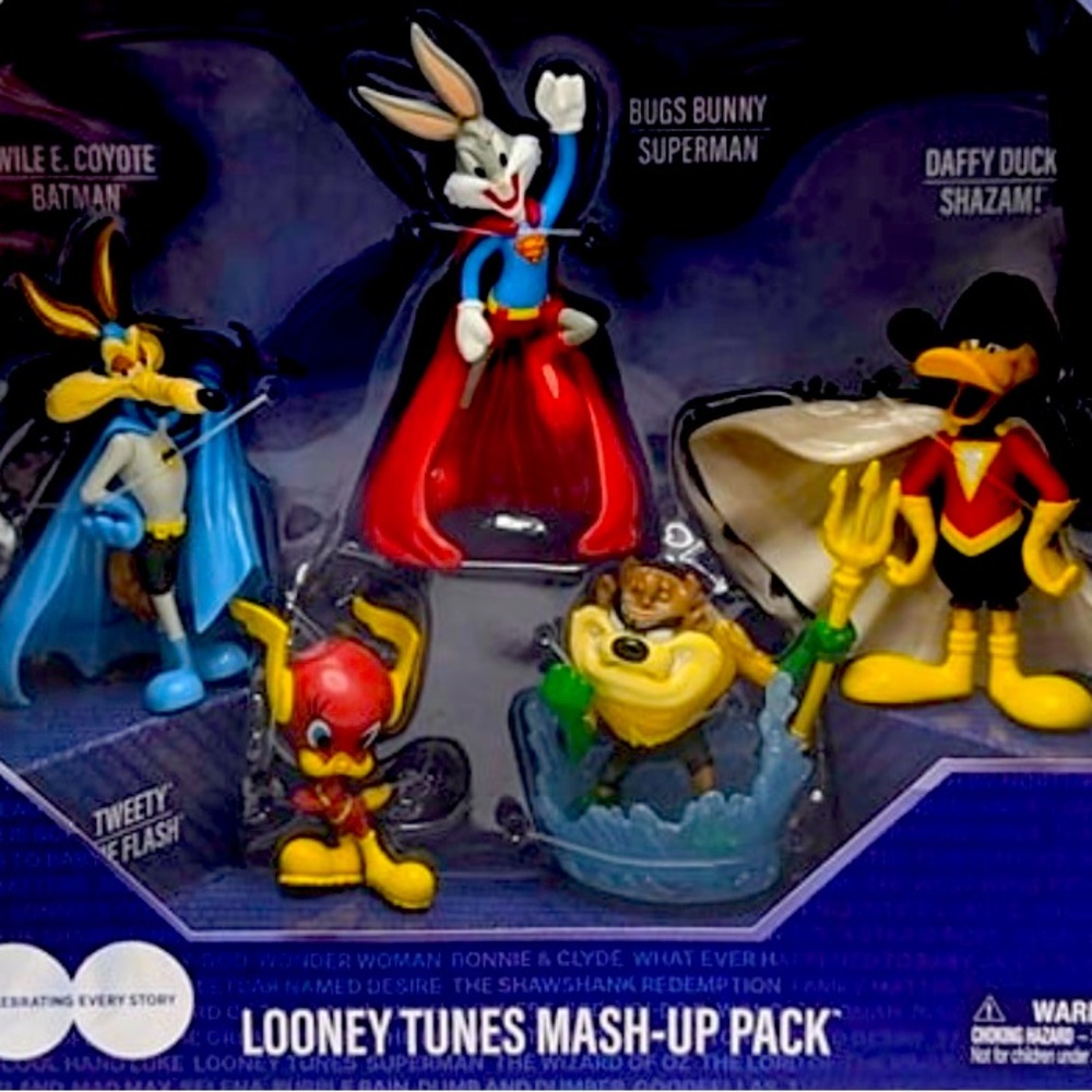 Warner Brothers DC Comics Looney Tunes Mash-Up 5 Pack
